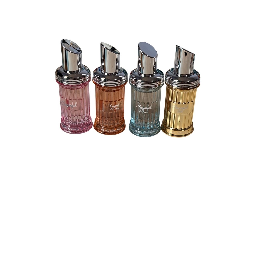 Michel Germain Sugarful Perfume Set 4pc EDP Sugarful Spice Dream Gold 1.2oz 35ml